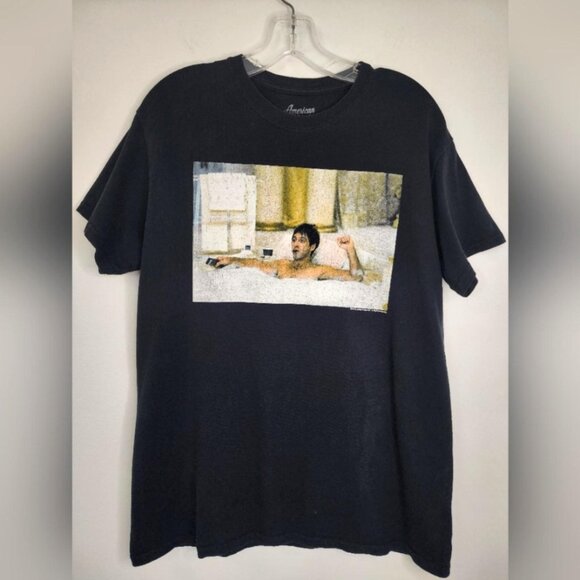 American Classic Men's Black  Graphic T-Shirt, size Medium - Picture 1 of 7